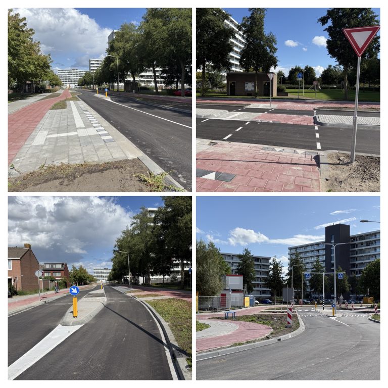 Eerste fase Batavierlaan opengesteld (brug de Wilg afgesloten)
