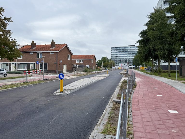 Batavierlaan deel 1 asfalt
