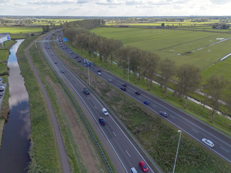 Weekendafsluiting A20 van Gouda naar Nieuwerkerk voor spoedreparatie duiker