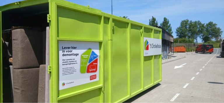 Demontagebedrijf ’t Circkelhuis zorgt voor hergebruik en recycling meubels uit de regio