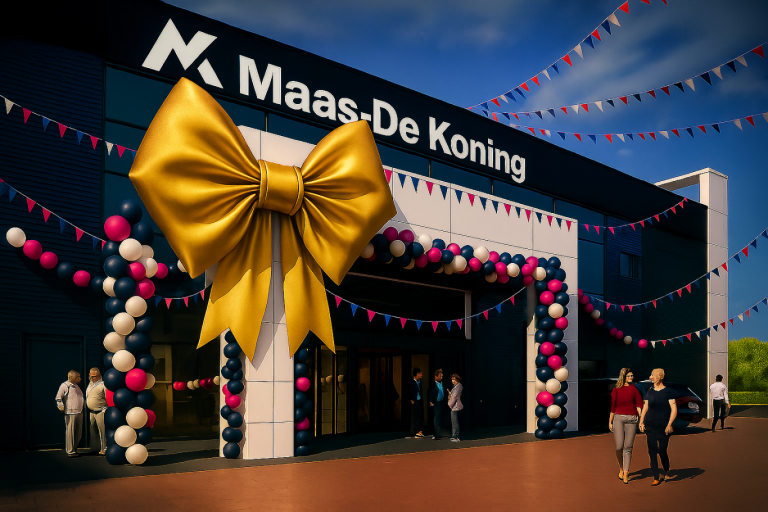 Maas-De Koning opent revolutionair Driver House: een wereldprimeur in autobeleving