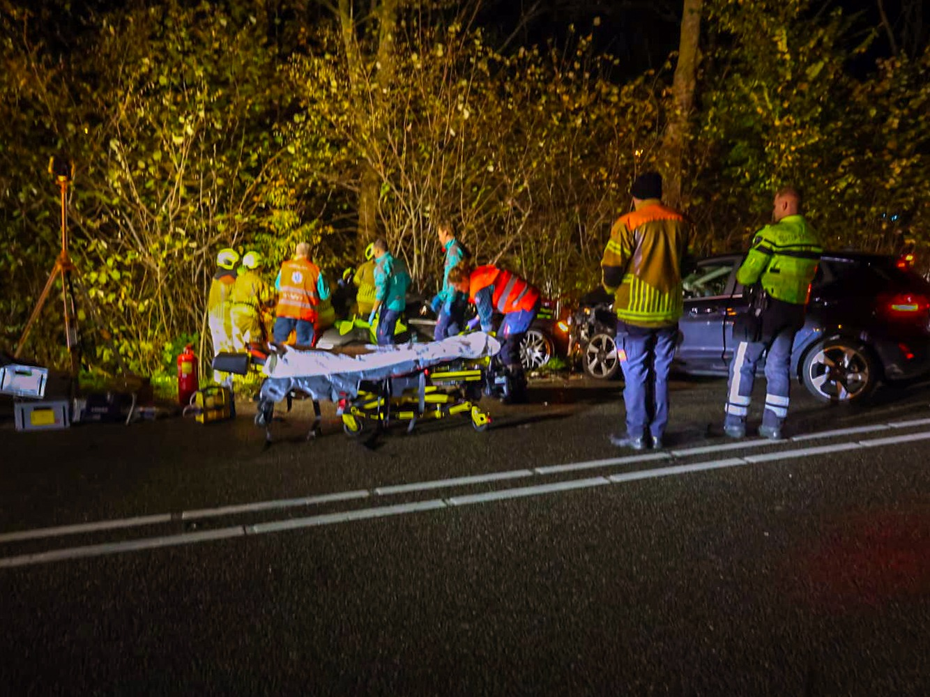 Zeker 4 gewonden bij ernstig ongeval op Europalaan