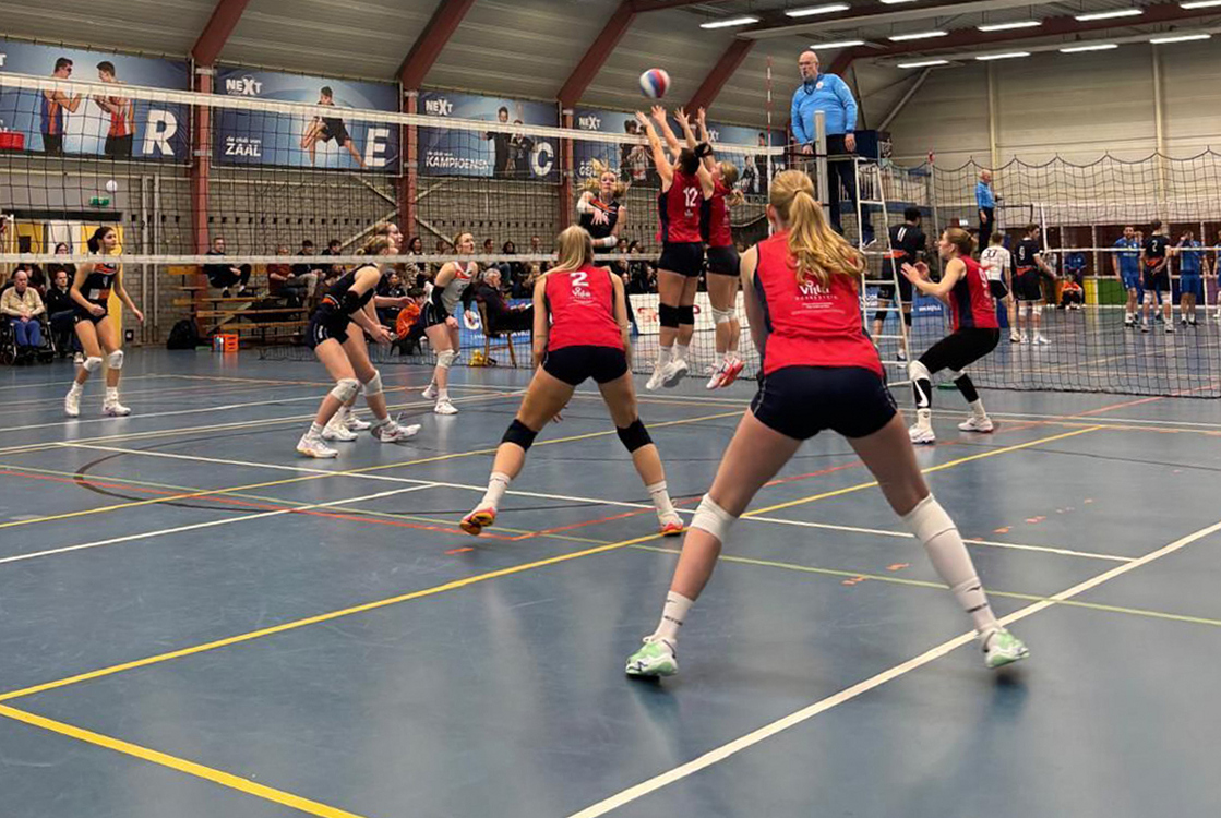 Dames Villa Dorrestein ZVH nu alleen op tweede plaats