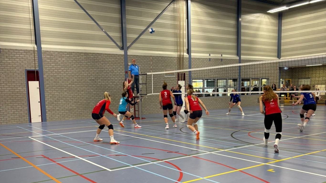 Dames Villa Dorrestein ZVH pakt belangrijke uitzege bij VC WIK