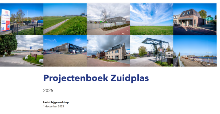 Projectenboek Zuidplas biedt overzicht ruimtelijke ontwikkelingen