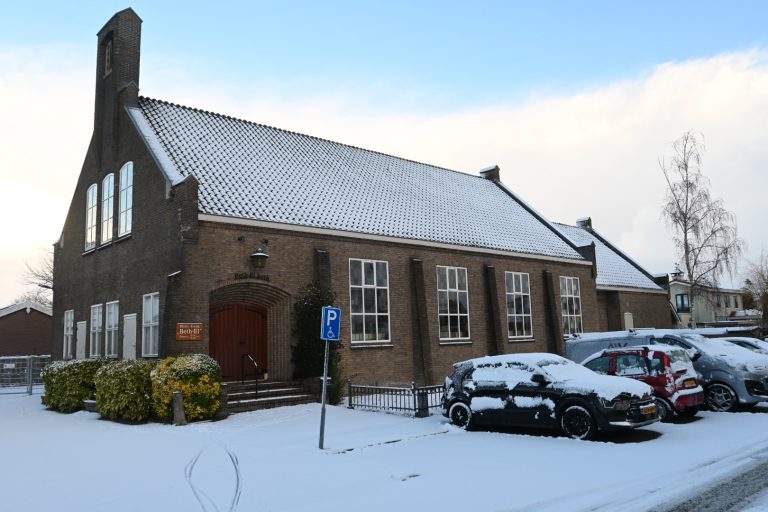 BethElkerk Moordrecht in de sneeuw