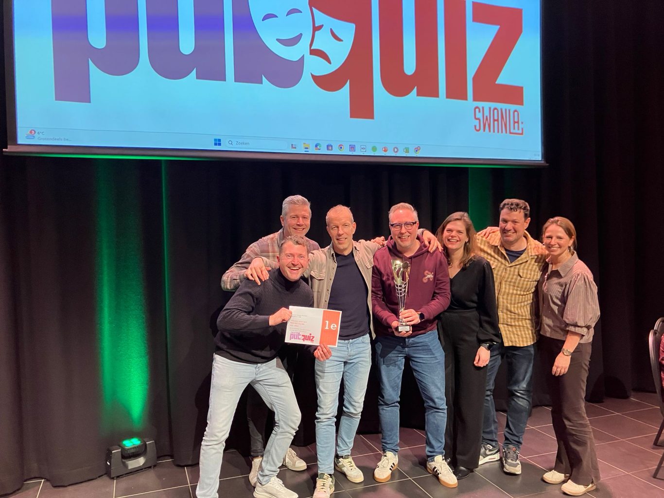 Twee verschillende teams met Matties slepen prijzen weg in Pubquiz in Zevenhuizen