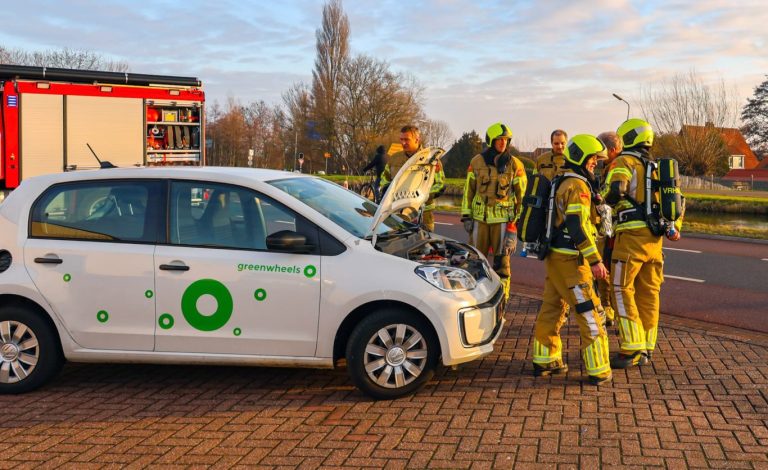 Melding autobrand Nesselande blijkt  vastgelopen rem