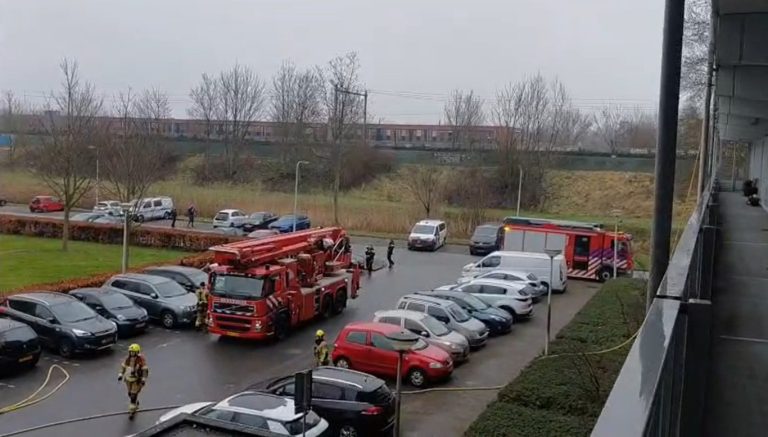 Woningbrand op vierde verdieping Iep Nieuwerkerk