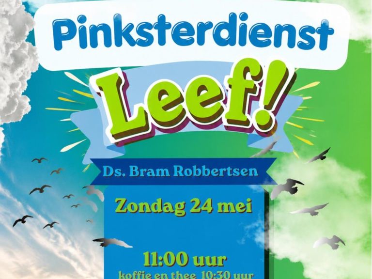 Pinksterdienst in Moerhoutpark Moordrecht