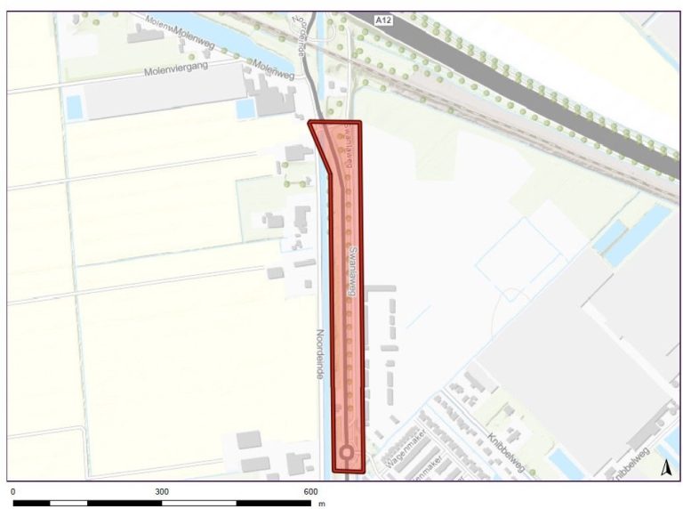 Start werkzaamheden reconstructie gedeelte Swanlaweg in Zevenhuizen