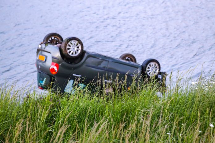 Ongeval auto te water 11 mei 2026