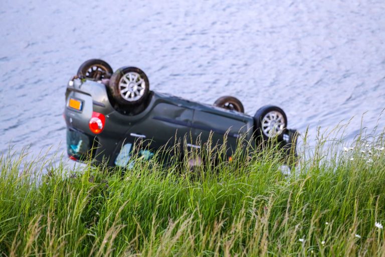 Ongeval auto te water 11 mei 2026
