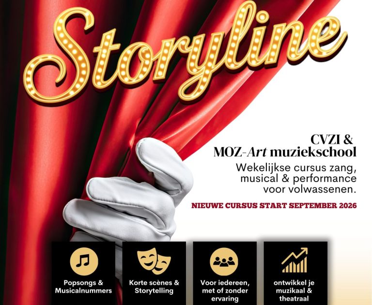 CVZI en MOZ-Art muziekschool starten gezamenlijke Storyline Musicalklas