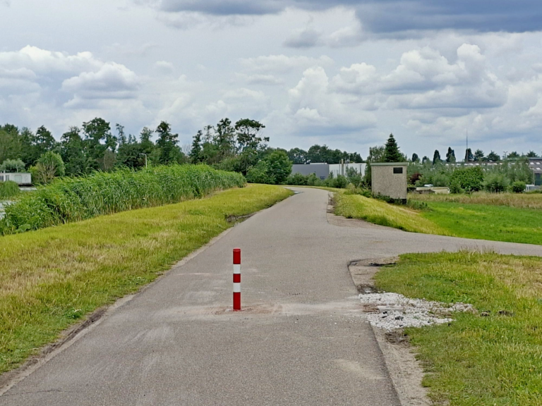Oost Ringdijk voortaan autovrij maar autoverkeer moet nog wennen