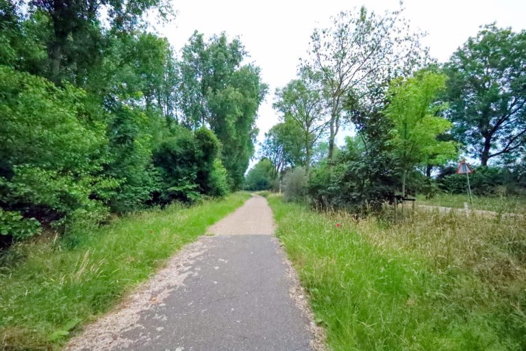 Fietspad langs Europalaan zes weken afgesloten voor aanleg kabel