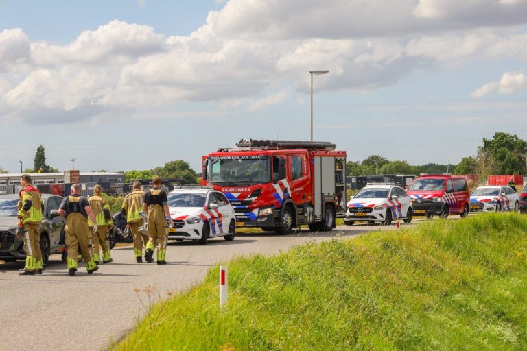 Motorrijder gewond na eenzijdig ongeval Kortenoord in Nieuwerkerk