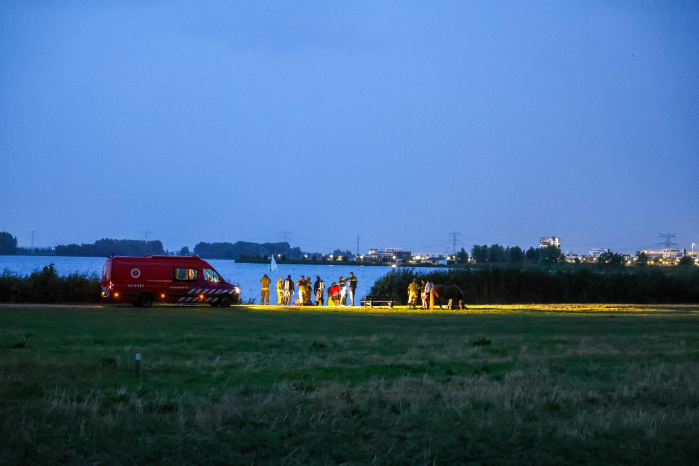 Hulpdiensten bij Zevenhuizerplas