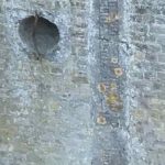 Snelle-Sluis – peilschaal 1829 benedensluis detail